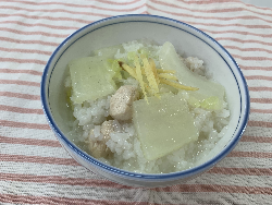 健康レシピ　23　とろとろ白菜の中華粥